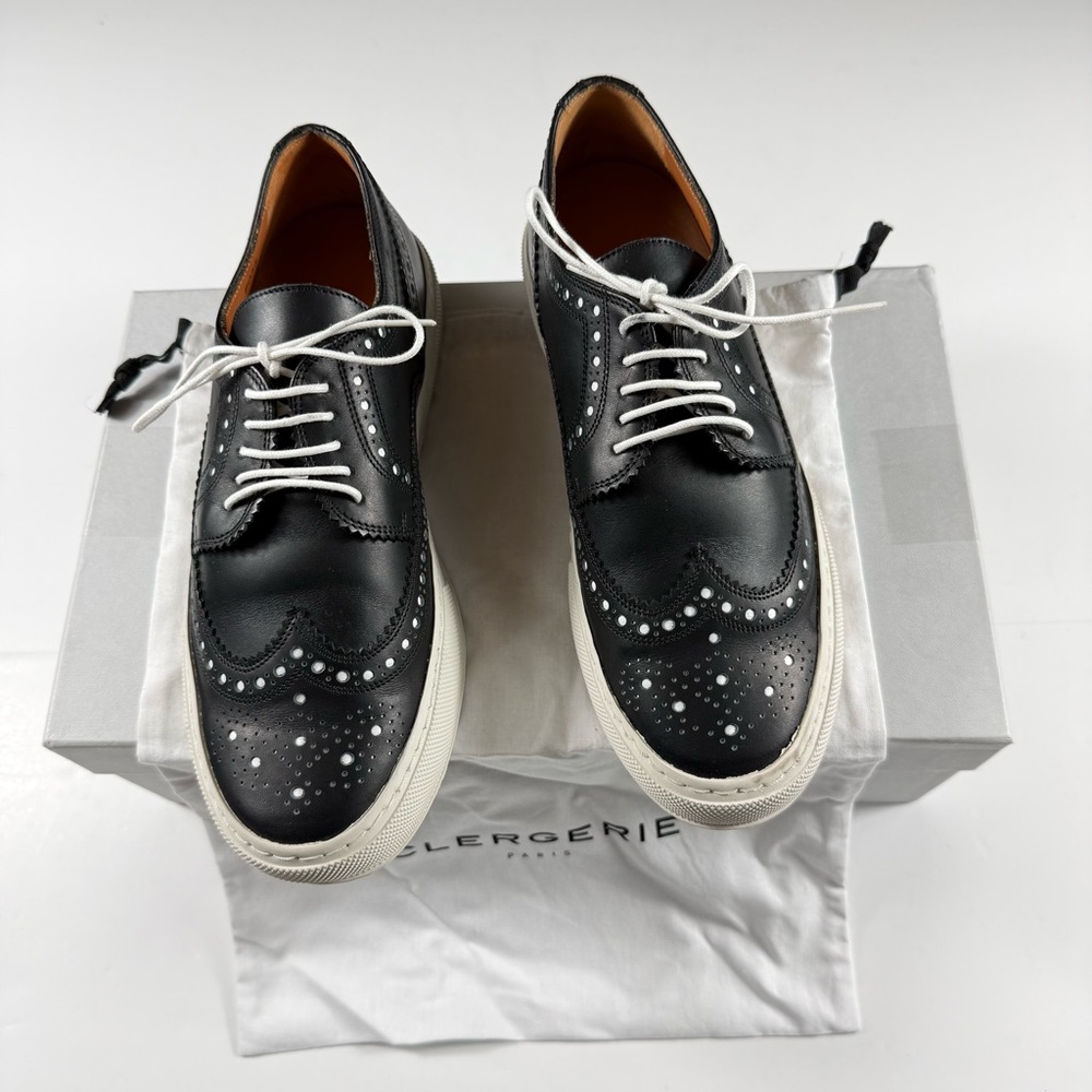 Clergerie Tolka 2 Leather Sneakers, 37